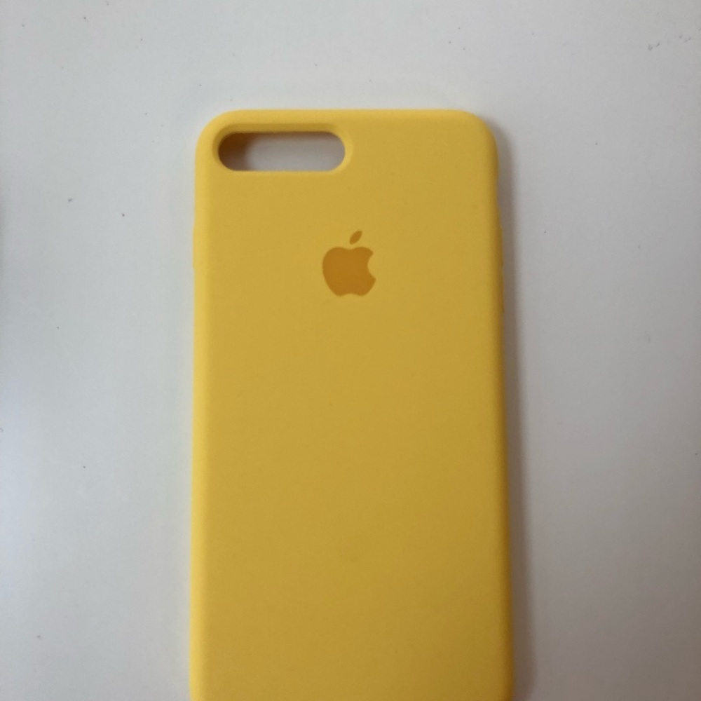 Yellow apple silicone case